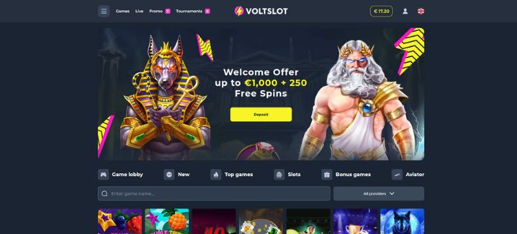 VoltSlot interface